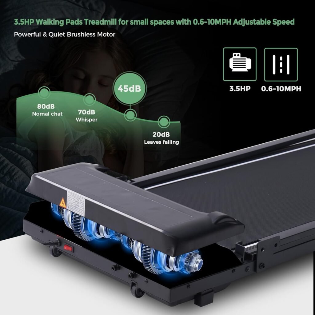 HevGlrm Walking Pad 45db